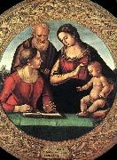 Madonna and Child with St Joseph and Another Saint, Luca Signorelli